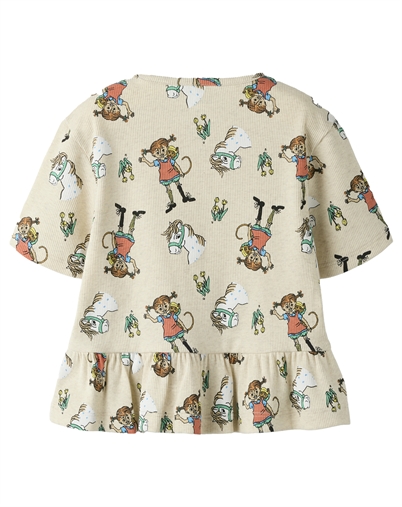 Name it - NMFMara Pippi Top - Peyote Melange